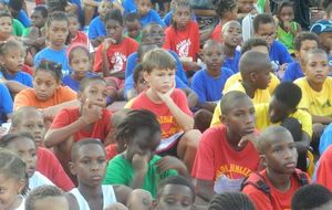 L'école d'athlé à Desclieux