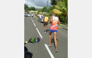 Relais Plein Nord - étape 7 - Dans la montée d'Ajoupa