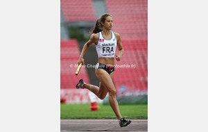 Europe Espoirs - Finale du 4x400m - Les filles bronzées