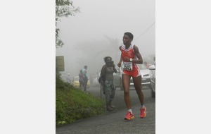 Foulées du volcan 2013 - Fabienne Massolin 2e féminine