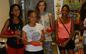 Soirée bilan 2013 - Audrey, Meïdy, Eloïse, Axelle et Emeline