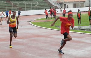 Triathlon BE-MI Lamentin - Manon et Maureen, relais BEF