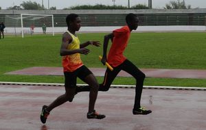 Triathlon BE-MI Lamentin - Stan et Kéziah, relais MIM