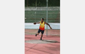 Meeting 2014 - Disque H avec l'espoir Mathieu Félicité