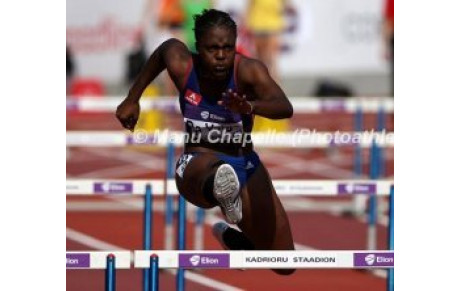 Audilia 7e du 100 haies des Europe juniors