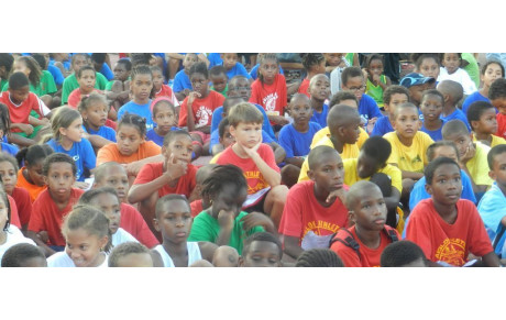 L'école d'athlé à Desclieux