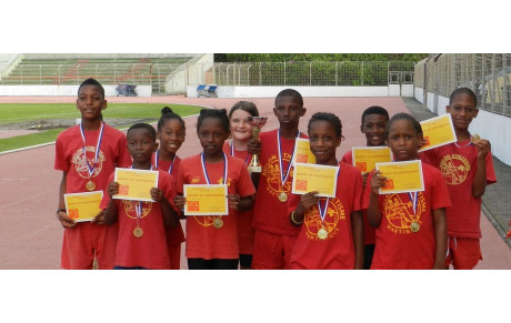 Ecoles d'athlé à la fête