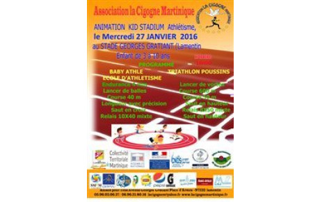 Animation Kid Stadium de la Cigogne de mercredi 27 janvier 