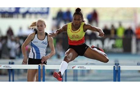 JESSIE au Championnat de France en salle à NANTES 2ème journée