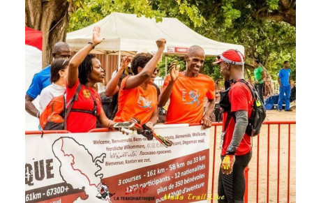 Le défi bleu,  le trail des caps et la transmartinique